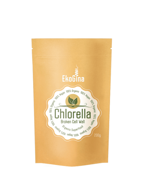 Ekologiška Chlorella 200 g (400 tab.)
